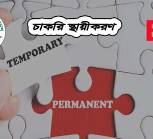 চাকরি স্থায়ীকরণ