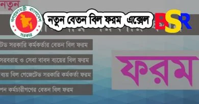 কর্মচারীদের বেতন বিল