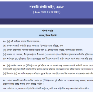 Govt. Job Resign Process bd । সরকারি চাকরিতে পদত্যাগ সংক্রান্ত বিধি বিধান কি?