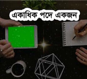 একাধিক পদে একজন