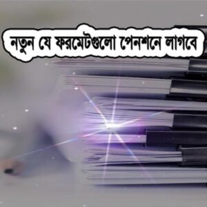 যে কাগজগুলো পেনশনে লাগবে