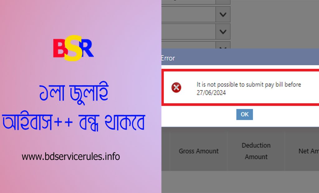 ibas++ online pay bill submission । অনলাইনে কি কবে বেতন বিল দাখিল করা যাবে