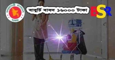 সচিবগণ কুক ও সিকিউরিটি এলাউন্স ২০১৭