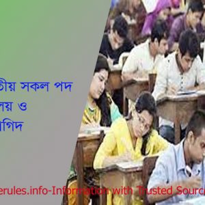 দ্রুত নিয়োগের তাগিদ