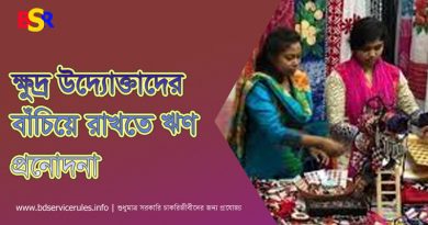 ক্ষুদ্র ব্যবসায়ে প্রনোদনা