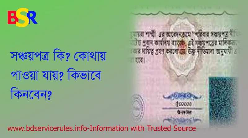 সঞ্চয়পত্র আদি অন্ত ২০২২