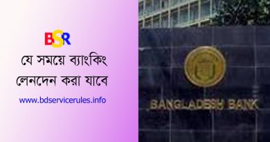 ব্যাংকিং আওয়ার ২০২২ । ব্যাংকিং আওয়ার মানে লেনদেনের সময়সূচী