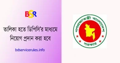 সরকারি তৃতীয় ও চতুর্থ শ্রেনীর চাকরিতে প্যানেল তৈরি ২০২৩ । ১৩-২০ গ্রেডের পদে কর্মচারী নিয়োগে অপেক্ষমাণ তালিকা সংরক্ষণ করা হবে