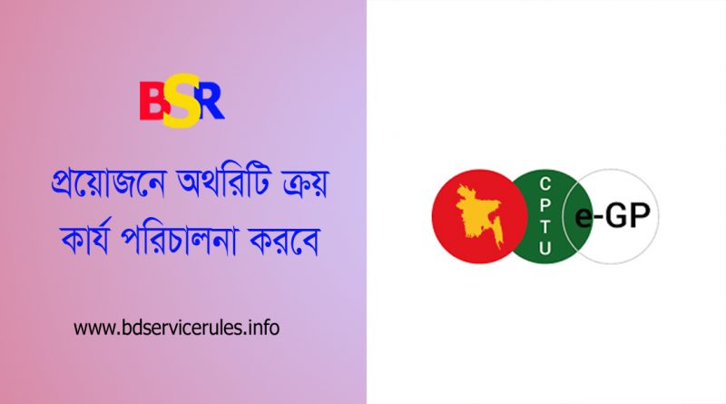 বাংলাদেশ পাবলিক প্রকিউরমেন্ট অথরিটি আইন ২০২৩ । সরকারি ক্রয় প্রক্রিয়া টেকসই ও সহজিকরণে অর্থরিটি তৈরি করা হল?