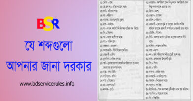 জমির দলিলে ব্যবহৃত সংক্ষিপ্ত রুপ ২০২৩ । পুরাতন দলিলে ব্যবহৃত ১৩০ টি শব্দের অর্থ জানুন