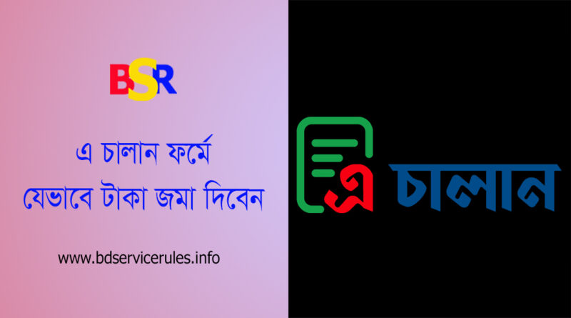 এ চালান- অটোমেটেড চালান সিস্টেম ২০২৩ । অনলাইনে চালান জমা ও ফরম পূরণ করার নিয়ম কি?