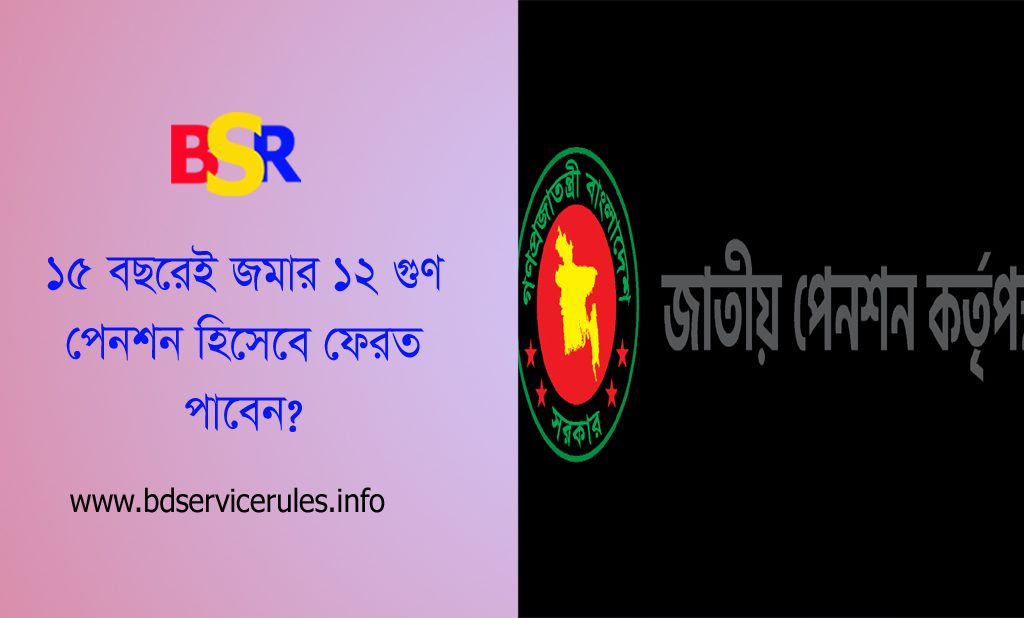 প্রত্যয় পেনশন স্কিম ২০২৪ । সরকারি প্রতিষ্ঠান বাদে গতানুগতিক পেনশন স্কিম থাকছে না