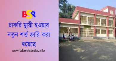 প্রাথমিক শিক্ষক নিয়োগ বিধিমালা ২০২৪ (সংশোধন) । প্রাইমারি শিক্ষকদের চাকরি স্থায়ী হওয়া নিয়ে নতুন প্রজ্ঞাপন জারি?
