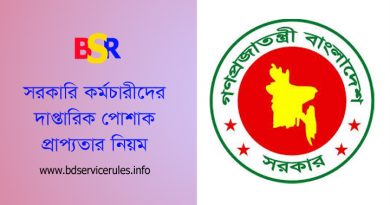 সরকারি পোশাক প্রাপ্যতা ২০২৪ । ৪র্থ শ্রেণীর কর্মচারীদের পোশাক ভাতা সর্বশেষ আপডেট মোতাবেক কি কি পায়?