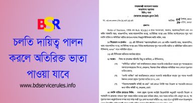 চলতি বা অতিরিক্ত দায়িত্ব পালনের বিধান ২০২৪ । নিজ পদের উপরে চলতি দায়িত্ব হয় অতিরিক্ত দায়িত্ব নয়