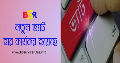 ভ্যাট কর্তনের হার ২০২৪-২০২৫ pdf । সংরক্ষণ ও রক্ষনাবেক্ষণ বা মেরামত খাতে ভ্যাট কত?