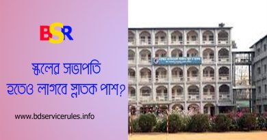গর্ভনিং বডি ও ম্যানেজিং কমিটি প্রবিধান ২০২৪ । কলেজের সভাপতি হতে মাস্টার্স পাশ হতে হবে?