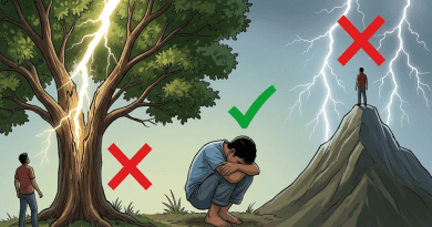 আতঙ্ক নয়, সতর্কতায় কমবে বজ্রপাতে মৃত্যুর ঝুঁকি