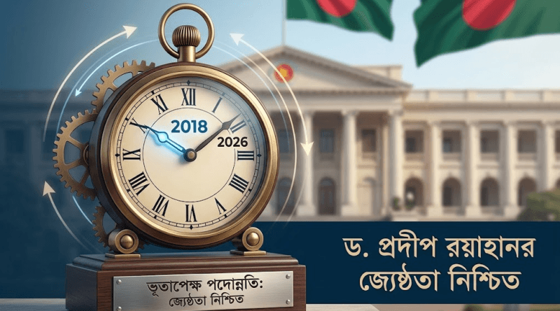 জনপ্রশাসন মন্ত্রণালয়ের ভূতাপেক্ষ পদোন্নতি ২০২৬