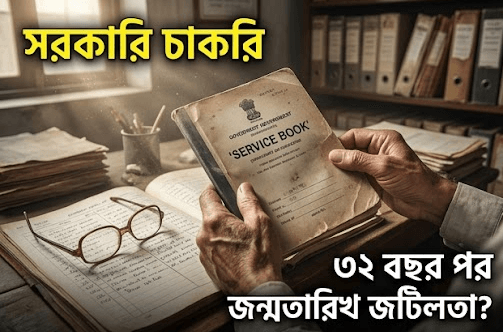 চাকুরিতে যোগদানের ৩২ বছর পর জন্মতারিখ নিয়ে জটিলতা