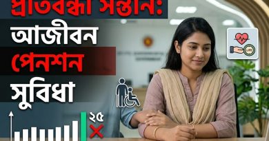 ২৫ বছরের উর্ধ্বে কি সন্তানরা পেনশন পাবেন?