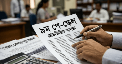 সরকারি চাকুরিজীবীদের জন্য নতুন পে স্কেলের প্রস্তাব
