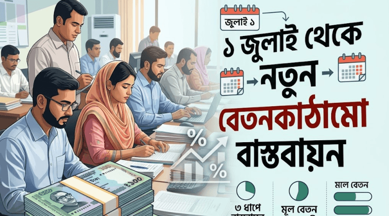 ১ জুলাই থেকে শুরু হচ্ছে নতুন বেতনকাঠামো বাস্তবায়ন অর্থমন্ত্রী
