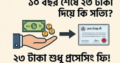 ১০ বছরের মেয়াদ শেষে মাত্র ২৩ টাকায় মিলছে বাইকের নতুন ট্যাক্স টোকেন