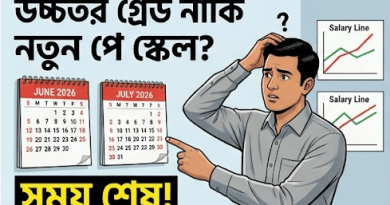 ১০ম গ্রেডে উচ্চতর স্কেল আগে নিলে কি নতুন পে স্কেলে বেতন কমবে