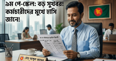 ২০২৬-২৭ অর্থবছর থেকে ধাপে ধাপে বাস্তবায়ন হচ্ছে ৯ম পে-স্কেল
