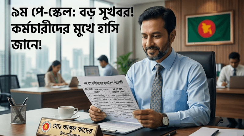 ২০২৬-২৭ অর্থবছর থেকে ধাপে ধাপে বাস্তবায়ন হচ্ছে ৯ম পে-স্কেল