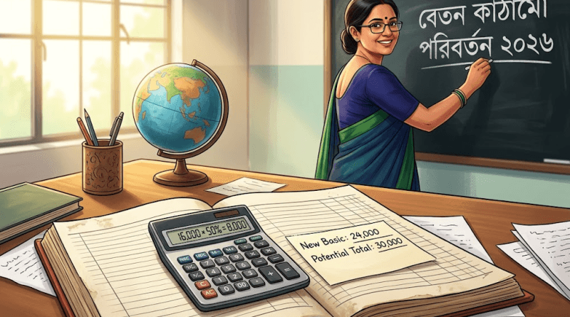 এমপিওভুক্ত শিক্ষকদের বেতন বৃদ্ধি
