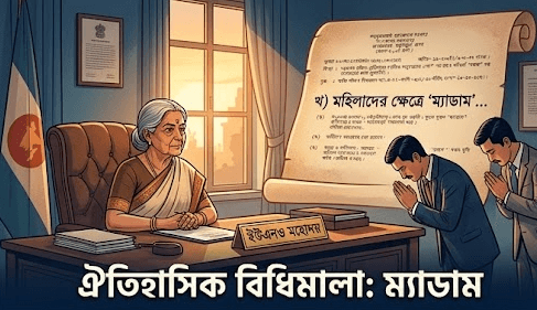 নারী কর্মকর্তাদের ‘স্যার’ নাকি ‘ম্যাডাম’ সম্বোধন?