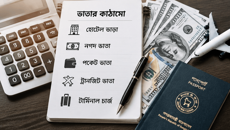 সরকারি বিদেশ ভ্রমণ ভাতা পুনর্নির্ধারণ