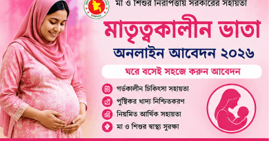 মা ও শিশুর সুস্বাস্থ্য নিশ্চিত করতে মাতৃত্বকালীন ভাতা | বাংলাদেশ সার্ভিস রুলস মা ও শিশুর সুস্বাস্থ্য নিশ্চিত করতে মাতৃত্বকালীন ভাতা