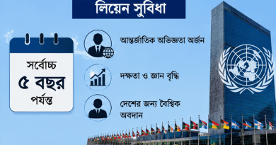 চাকরিরত সরকারি কর্মচারীরা কি জাতিসংঘের সংস্থায় চাকরির আবেদন করতে পারবেন? কী বলছে লিয়েন বিধিমালা