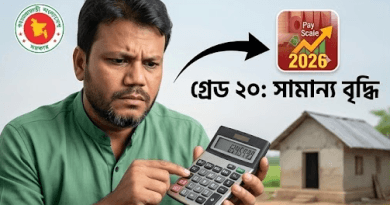 ২০২৬ সালের নতুন পে স্কেল