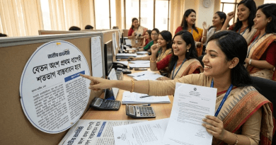 প্রথম ধাপেই বাস্তবায়িত হচ্ছে নতুন পে-স্কেলের পুরো বেতন অংশ