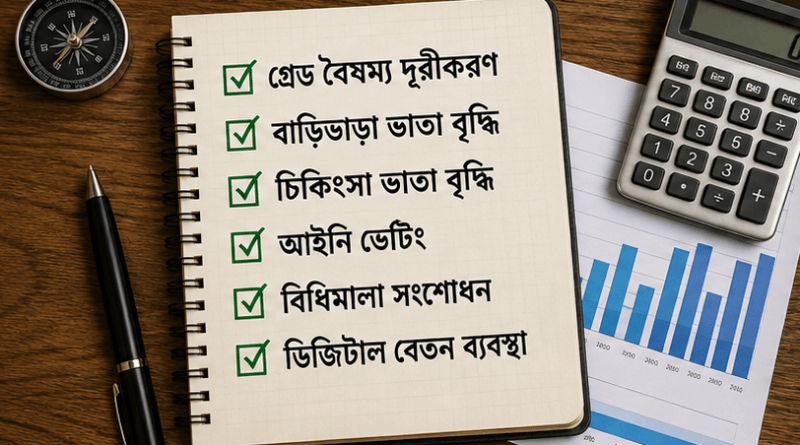 নবম পে-স্কেল বাস্তবায়ন চূড়ান্ত পর্যায়ে