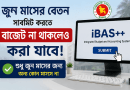 জুনের বেতন দাখিলে আইবাসে বাজেট না থাকলেও সমস্যা নেই
