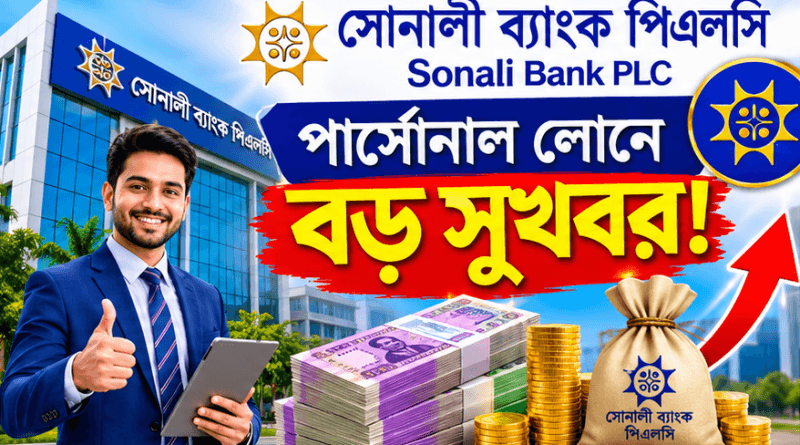 সোনালী ব্যাংকের পার্সোনাল লোনে বড় পরিবর্তন ২০২৬