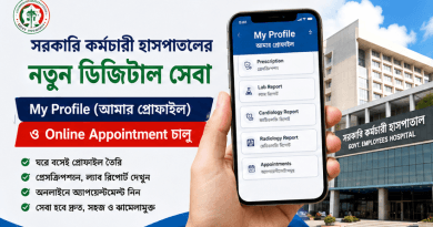 সরকারি কর্মচারি হাসপাতালের নতুন নিয়মে টিকিট ২০২৬