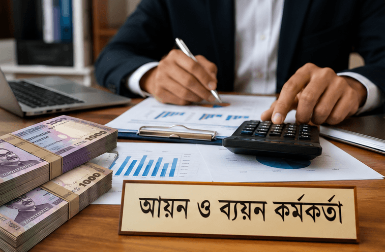 আয়ন ও ব্যয়ন কর্মকর্তার দায়িত্ব-কর্তব্য