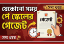 যেকোনো সময় পে-স্কেলের গেজেট