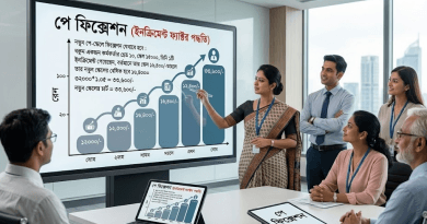 ইনক্রিমেন্ট ফ্যাক্টর পদ্ধতিতে নতুন পে ফিক্সেশন