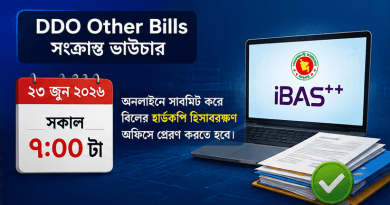 জুন ক্লোজিং উপলক্ষে জরুরি নির্দেশনা