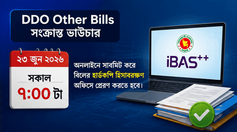 জুন ক্লোজিং উপলক্ষে জরুরি নির্দেশনা