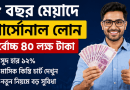 ৮ বছর মেয়াদে পার্সোনাল লোন ২০২৬