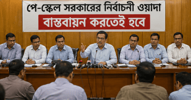 পে-স্কেল নিয়ে আইএমএফের ‘মাতব্বরি’ মানবে না কর্মচারীরা
