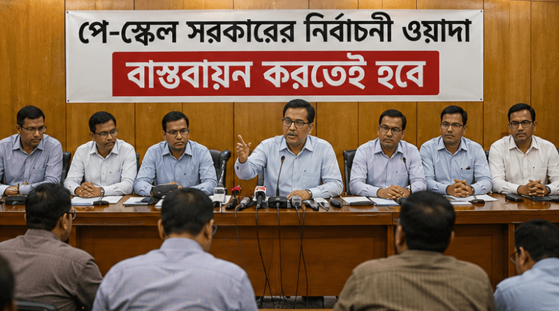 পে-স্কেল নিয়ে আইএমএফের ‘মাতব্বরি’ মানবে না কর্মচারীরা